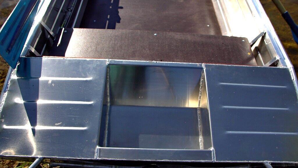 Алюминиевая лодка Тактика 370, 370*130*45 см фото 9