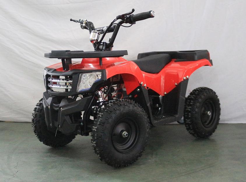 Квадроцикл GreenCamel Гоби K24 (36V 800W R6 Цепь) красный фото 8