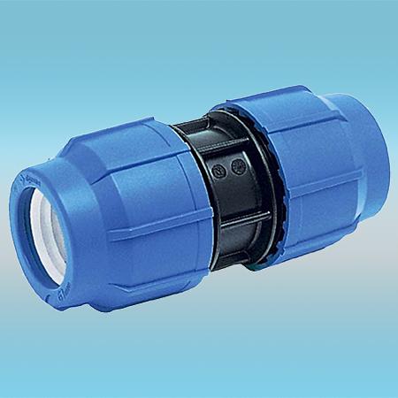 Муфта соединительная компрессионная ПНД ø 32x32 фото 1