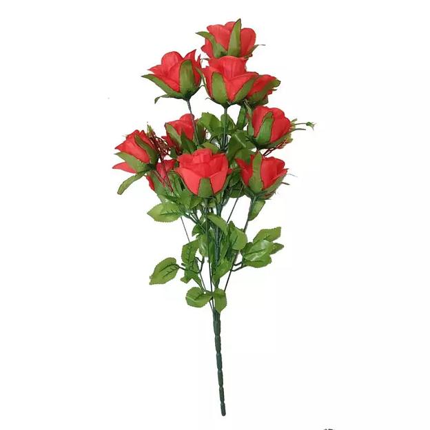 Букет роз 11 (одиннадцать) голов 60см 223-734 фото 2