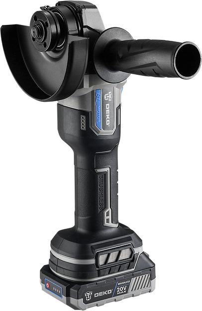 Углошлифовальная машина Deko DKAG20 9000об/мин рез.шпин.:M14 d=125мм фото 3