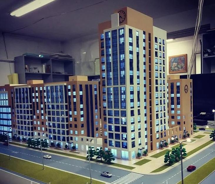 Архитектурные макеты от творческой мастерской «Лотос» г. Астана под заказ фото 1