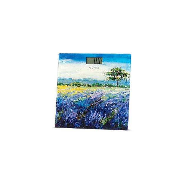 Напольные весы Vitek VT-8052, до 180кг, цвет: рисунок фото 1