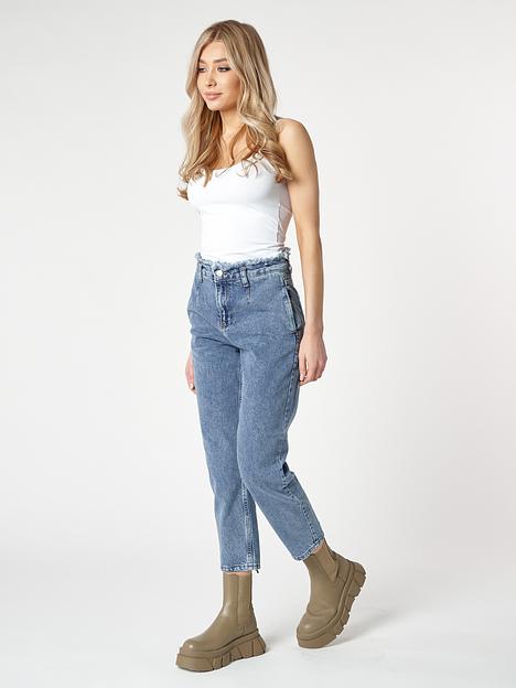 Джинсы прямые BOLD WOMAN 816-1Gl фото 8