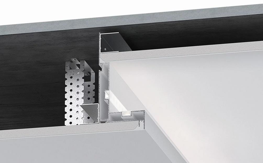 Профиль переход уровней FerGipps БК 100 черный ОПТ фото 3