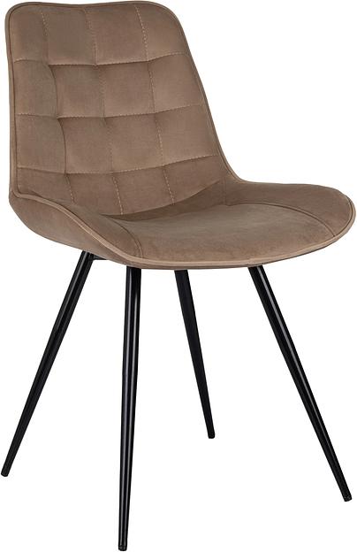 Стул для дома Бюрократ CH-K2_4 комплект 4шт св.коричневый Holland 65 металл черный на ножках (CH-K2_1/HL65_4) фото 3