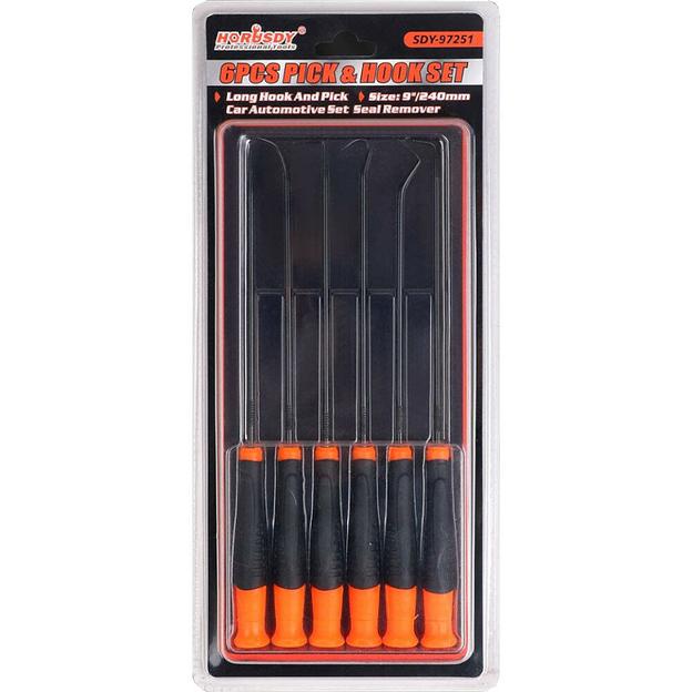 Набор Крючков Для Снятия Пружин 6шт Horusdy SDY-97251 фото 2