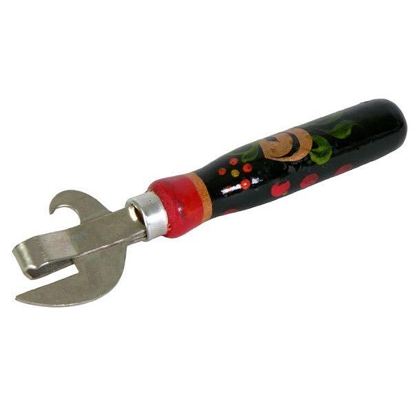 Открывалка сварная с деревянной ручкой «Хохлома» ОПТ фото 1