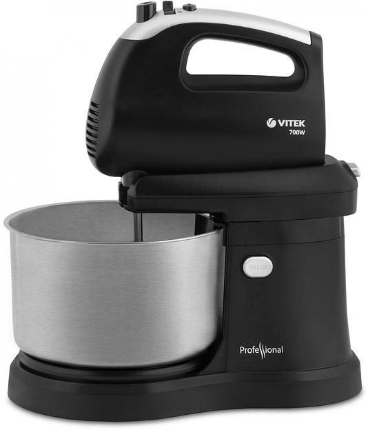 Миксер стационарный Vitek VT-1417 700Вт черный/хром фото 1