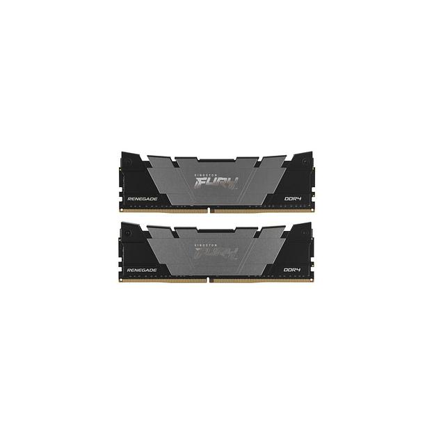 Оперативная память Kingston Fury Renegade Black KF436C16RB2K2/16 DDR4 - 2x 8ГБ 3600МГц, DIMM, Ret фото 1