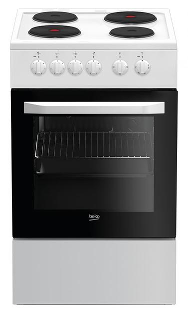 Плита Электрическая Beko FFSS56000W белый эмаль фото 1
