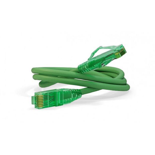 Кабельная сборка Hyperline PC-LPM-UTP-RJ45-RJ45-C6a-3M-LSZH-GN Патч-корд U/UTP, Cat.6a (100% Fluke Component Tested), 10G, LSZH, 3м, зеленый фото 1