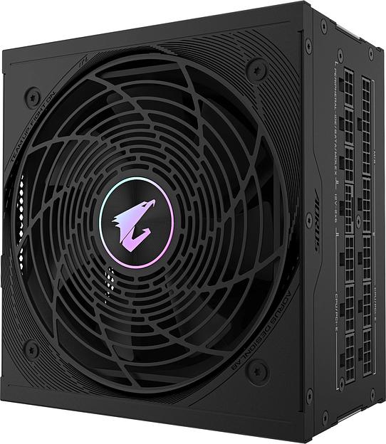 Блок питания Gigabyte ATX 850W AORUS ELITE GP-AE850PM PG5 Gen.5 80+ platinum (20+4pin) APFC 120mm fan 16xSATA Cab Manag RTL фото 3
