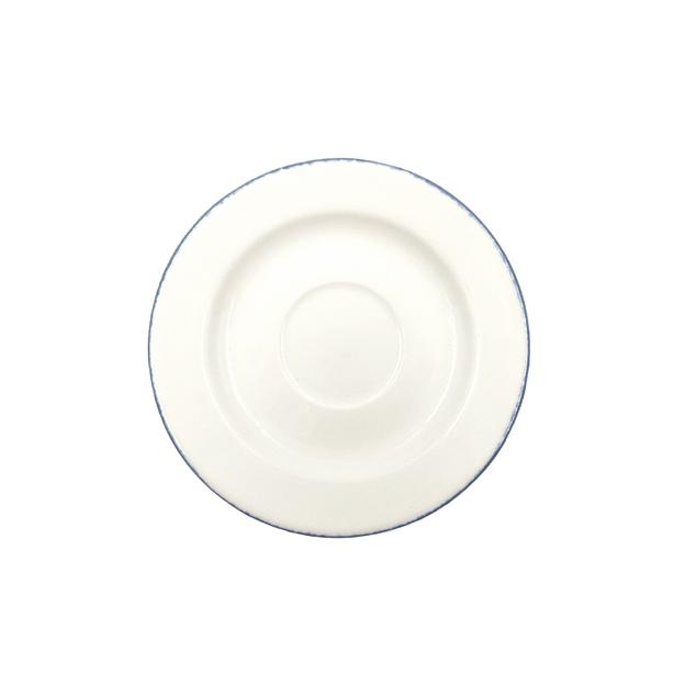 Блюдце d=160 мм. Ретро синий край (чашка 70914), форма Банкет /1/6/ фото 1