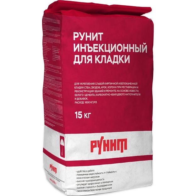 Инъекционный состав Рунит для кирпичной кладки опт фото 1