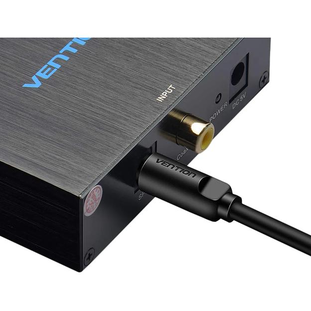 Кабель Vention аудио оптоволоконный Toslink M/Toslink M - 2 м Кабель Vention Toslink(m)/Toslink(m) - 2 м (BAEBH) фото 6