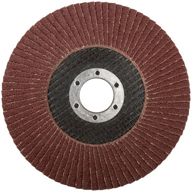 Круг лепестковый торцевой, 125 мм Р 80 фото 1