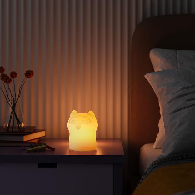 Умный светильник Sber Кошка настол. белый (SBDV-00125) фото 7