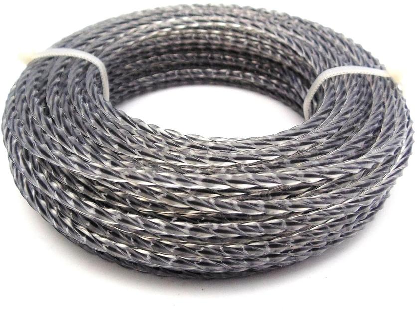 Леска для триммера REDO DUAL TWIST витой квадрат с жилой (двухкомпонентная усиленная) 3,0мм*15м фото 1