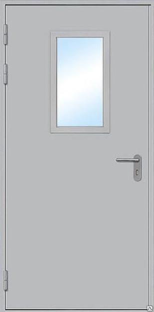 Двери противопожарные дымогазонепроницаемые одностворчатые ДПМД-01/EIS60, ДПМДО-01/EIS60 фото 1