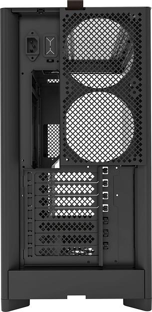 Корпус Montech HS02 черный без БП ATX 4x140mm 2xUSB3.0 1xUSB3.1 audio bott PSU фото 5