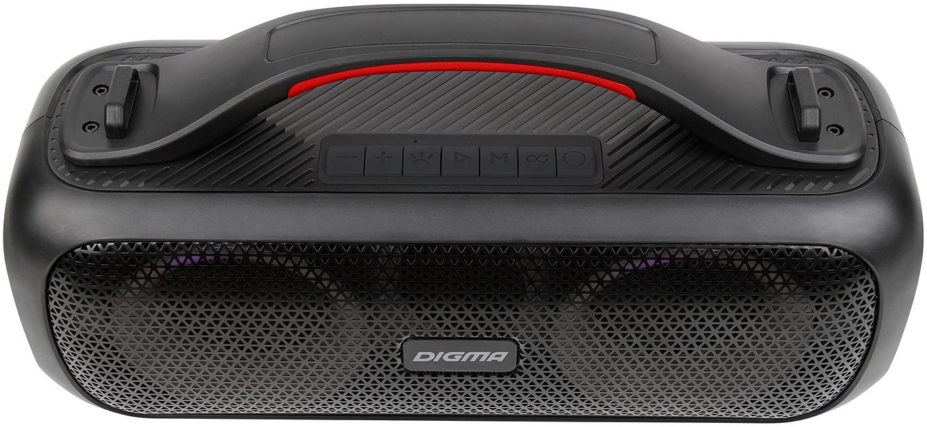 Колонка порт. Digma D-PS1531 черный/черный 40W 2.0 BT 10м 3000mAh (SP1531B) фото 5