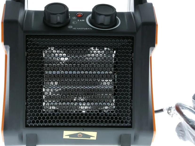 Тепловентилятор Sturm! FH2034CQ 2000Вт черный/оранжевый фото 6