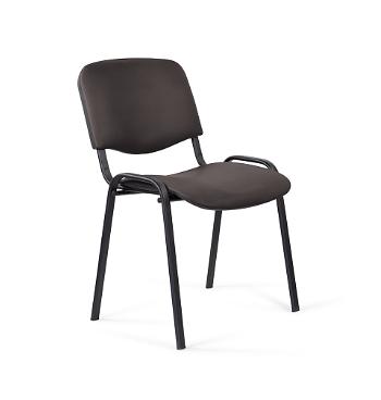 Стул офисный "ИЗО black", металлический каркас фото 9