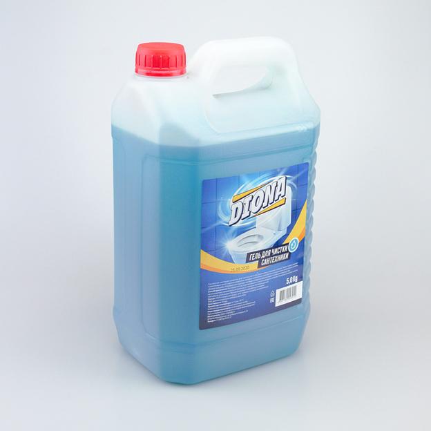Гель для чистки сантехники Diona Magic 5кг фото 3