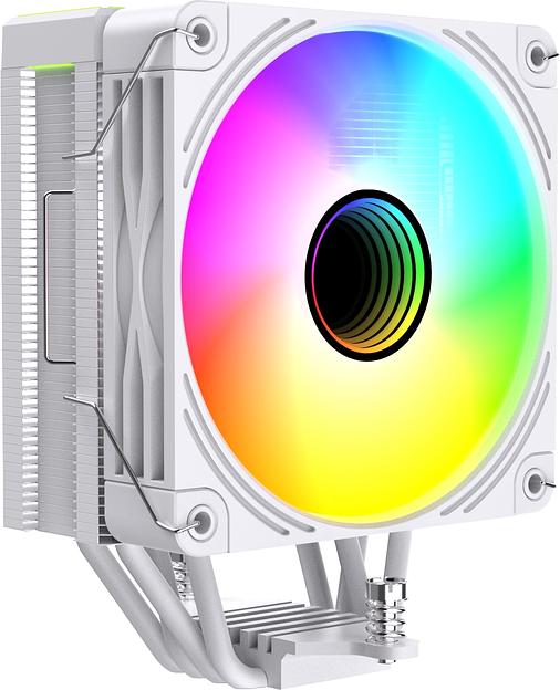 Устройство охлаждения(кулер) Bloody BD-AC205-ARGB1 ARGB Soc-AM5/AM4/1151/1200/2066/1700 белый 4-pin 14-26dB Al+Cu LCD 205W 513gr Ret (BD-AC205-ARGB1-WH) фото 3