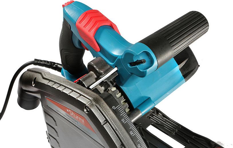 Sturm! CS50165PS Пила циркулярная погружная 165 мм, литая платформа, 3 м кабель, 1400 Вт, Sturm! [CS50165PS] фото 9