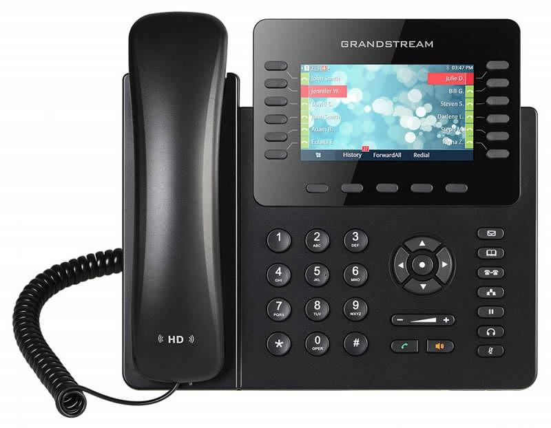 Телефон SIP Grandstream GXP-2170 черный фото 1