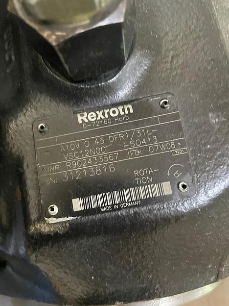 Гидравлический насос Rexroth - A10V 0 45 фото 2