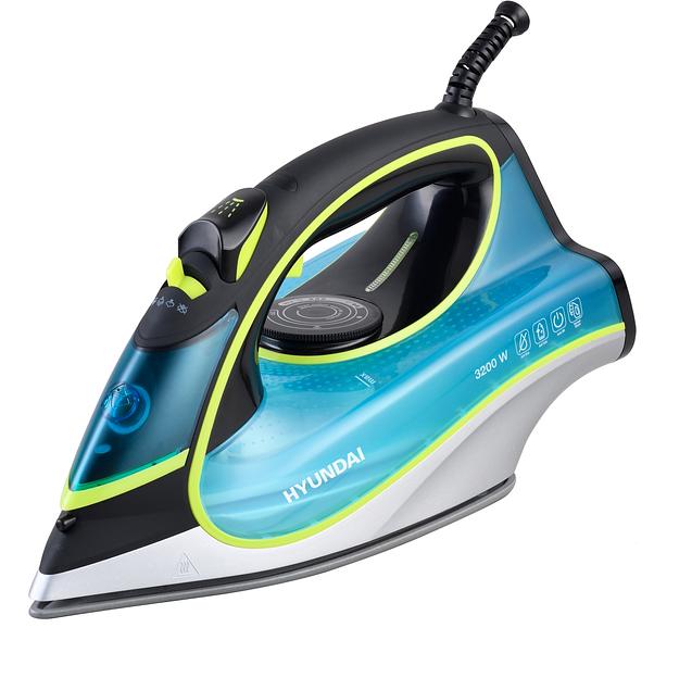 Утюг Hyundai H-SI01450 3000Вт голубой/желтый фото 1