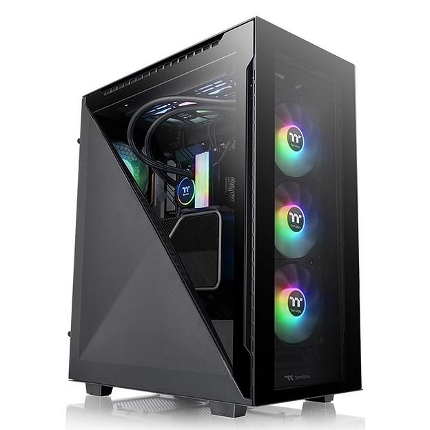 Корпус Thermaltake Divider 500 TG черный без БП ATX 3x120mm 3x140mm 2xUSB3.0 audio bott PSU фото 2