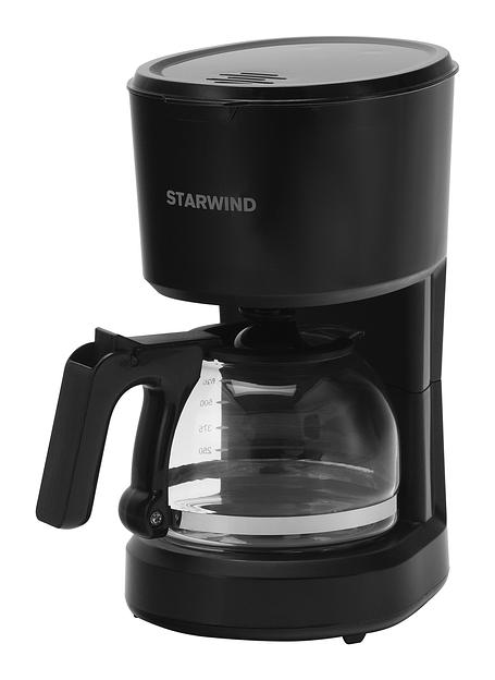 Кофеварка капельная Starwind STD0610 600Вт черный фото 3