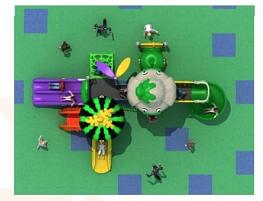 Игровая детская площадка VS2-8061A фото 2