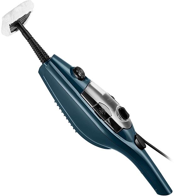 Швабра паровая Kitfort КТ-3921 1300Вт синий/черный фото 6