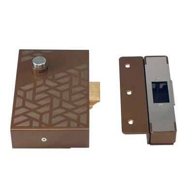 Замок электромеханический накладной Promix-SM215.10 коричневый ОПТ фото 1