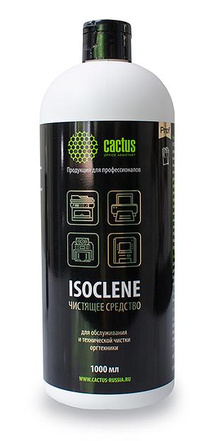Спирт изопропиловый Cactus CS-ISOCLENE1 для очистки техники 1л. фото 1