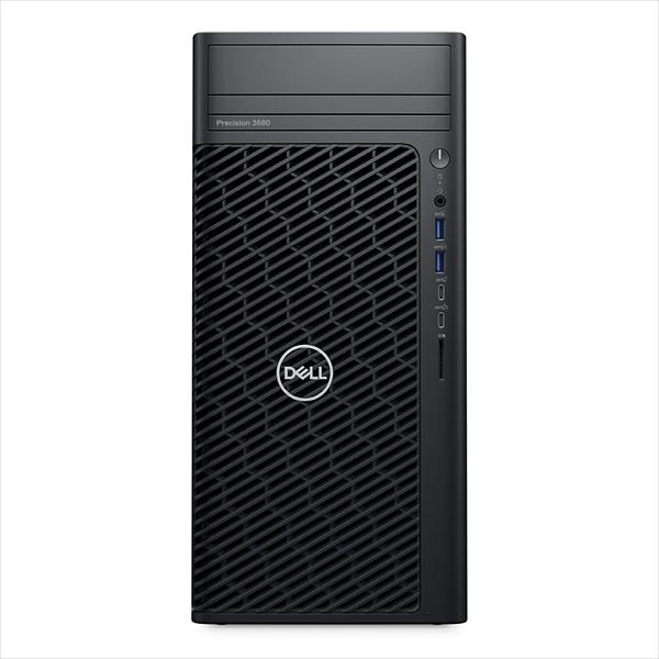 Компьютер Dell Precision 3680 Tower Core i7-14700 (2,1GHz) 16GB (1x16GB) DDR5, 512GB SSD, Intel Integrated Graphics, No Optical Drive, Linux Ubuntu, 1YW фото 1