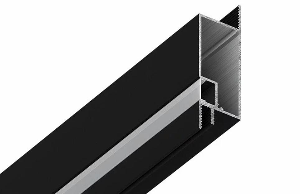 Профиль базовый FerGipps Б 01 черный ОПТ фото 1