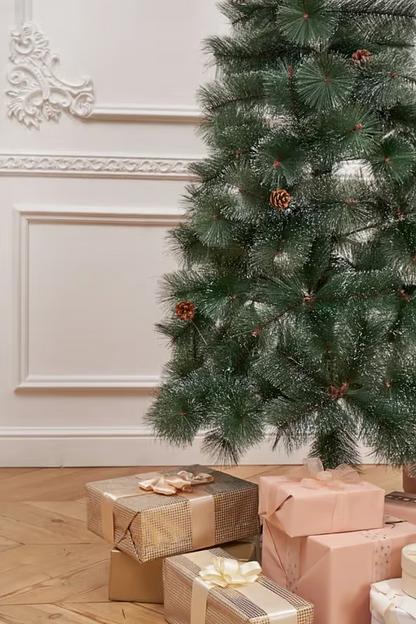 Искусственная сосна с инеем 210 см ОПТ фото 4