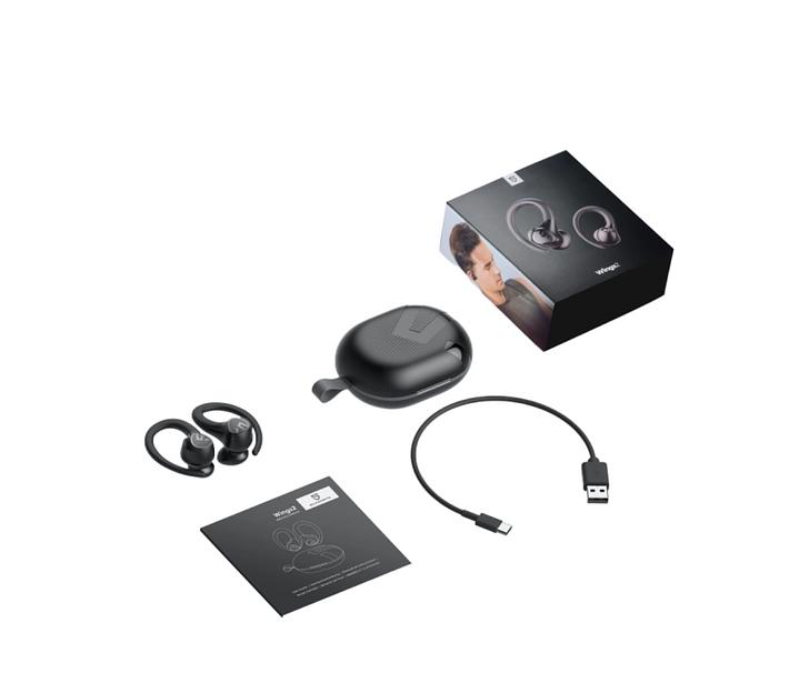 Наушники SoundPeats «Wings2» черные ОПТ фото 5