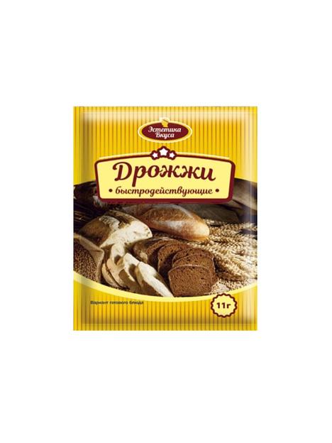 Дрожжи хлебопекарные сушёные Эстетика вкуса 11 г ОПТ фото 1