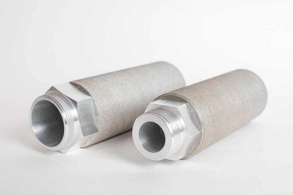 Пневмоглушители высокого давления из пористого алюминия ГР-SW-HP G 1 1/2" фото 1