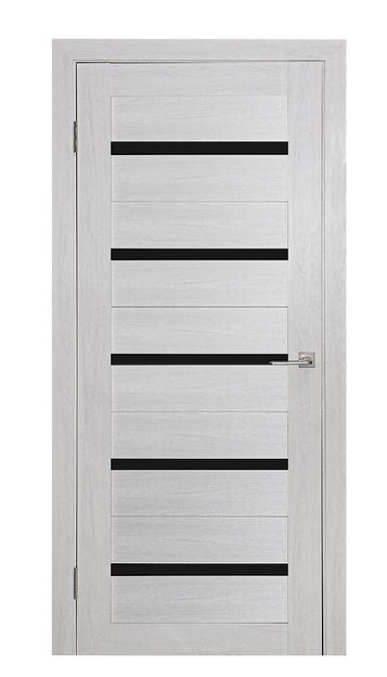 Межкомнатная дверь Light 7 Day Black gloss фото 1