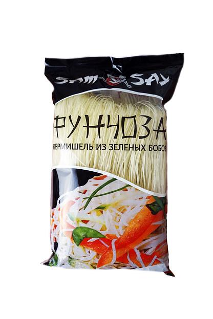 Вермишель из зелёных бобов SAM SAY «Фунчоза» 500 г фото 1
