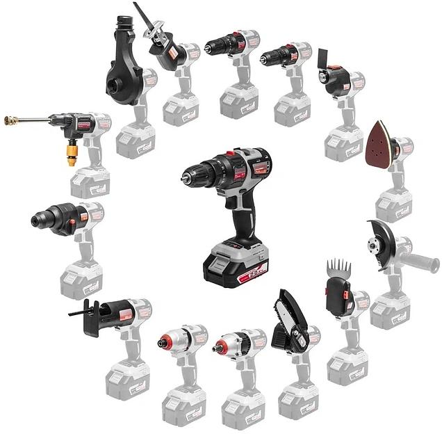 Дрель-шуруповерт Интерскол ММ-18В МультиМАКС аккум. патрон:быстрозажимной (755.0.0.40) фото 8