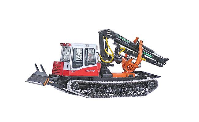 Бесчокерный трелевочный трактор ЛП-18К на шасси МСН-10 фото 3